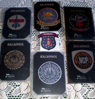Battlestar Galactia Premium Patch Set by Anovos Prop Costume
