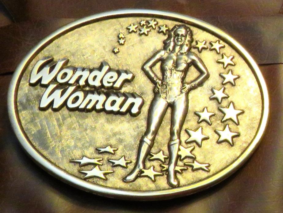 collectible Signed Wonder Woman Belt Buckle