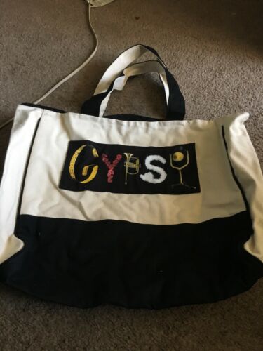 Bernadette Peters Broadway Musical Gypsy Canvas Tote Messenger Bag Opening Night