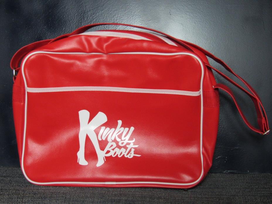 KINKY BOOTS Overnight Gym Bag Tote Luggage Travel Retro DeBco Theater Souvenir