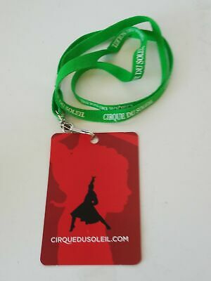Tapis Rogue Cirque Du Soleil Access Pass Card With Lanyard