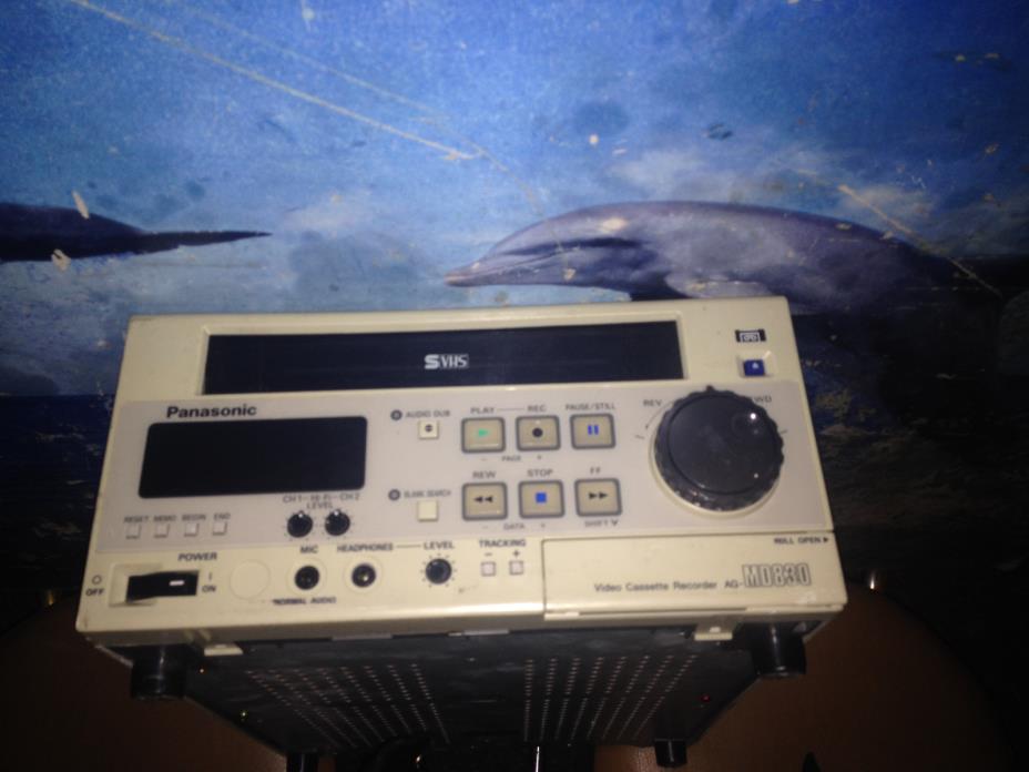 Pnasonic svhs AG-MD835