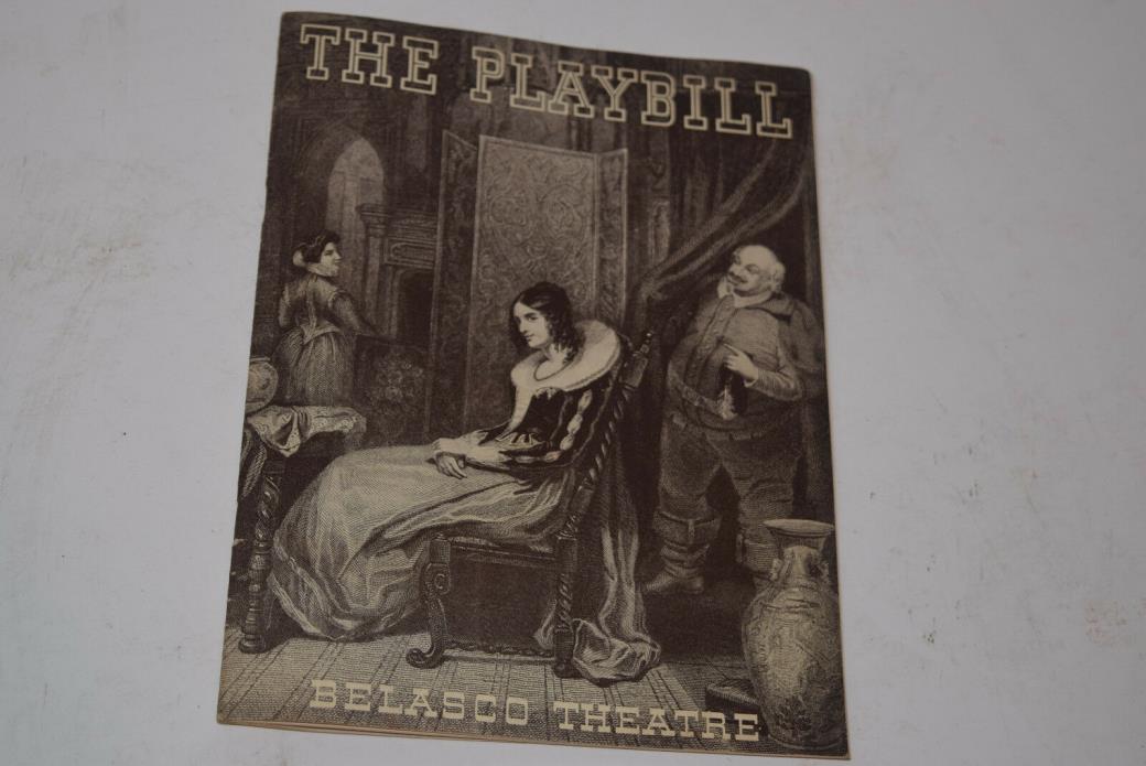 Vintage 1935 Belasco Theatre Playbill - 