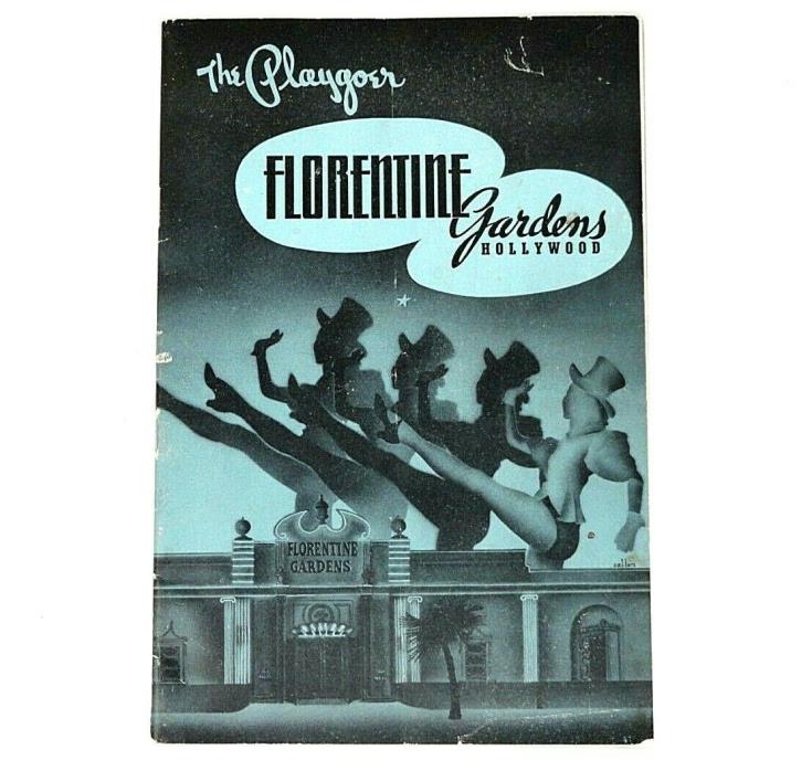 1941 - The Playgoer - Florentine Gardens - Hollywood California            cc016