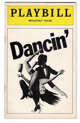 Dancin' Broadhurst Theatre Playbill July 1978 Broadway NYC