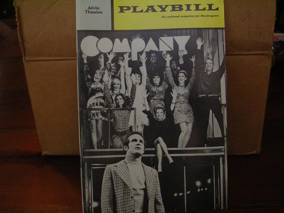 Company Playbill 1971