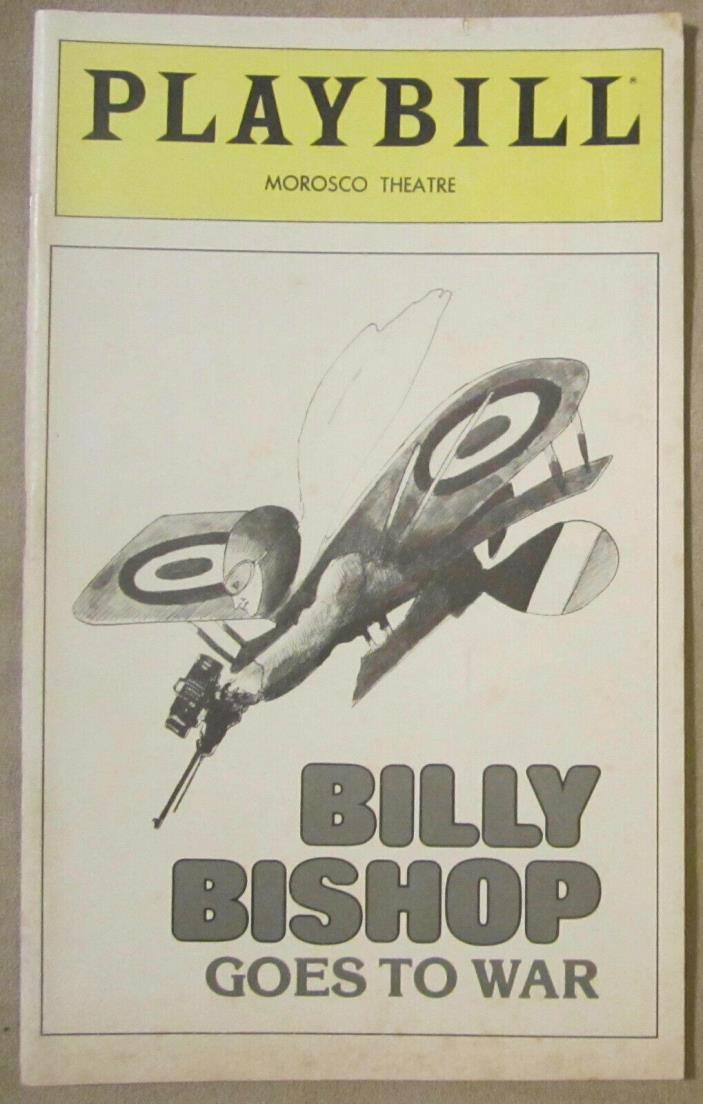 Playbill, The Morosco Theatre, May'80, 