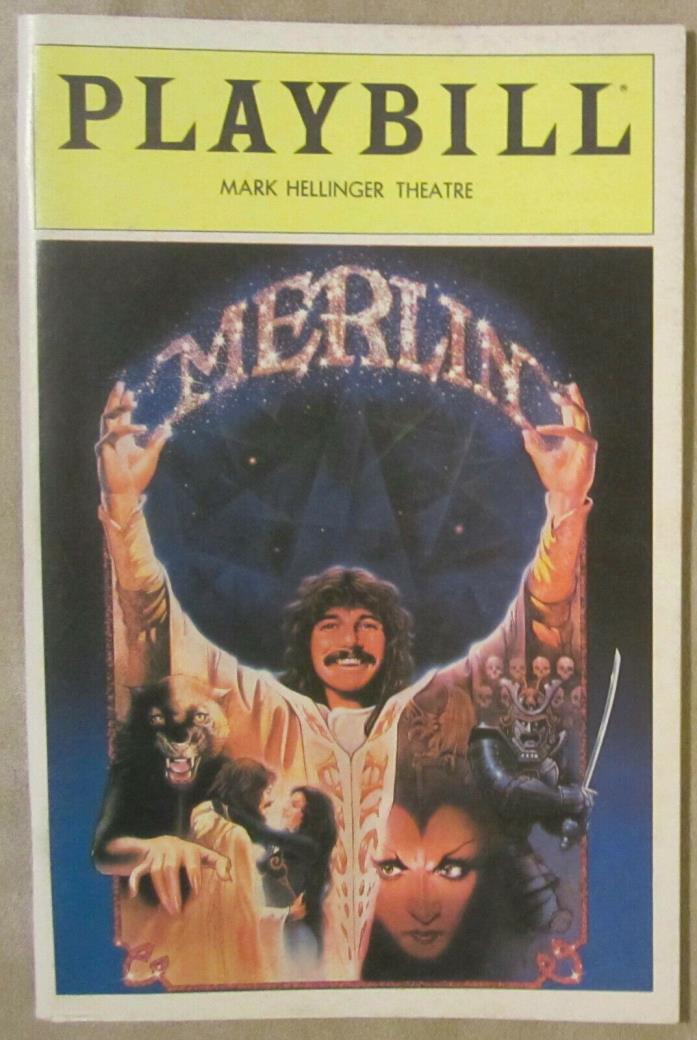 Playbill,The Mark Hellinger Theatre,Feb.'83,