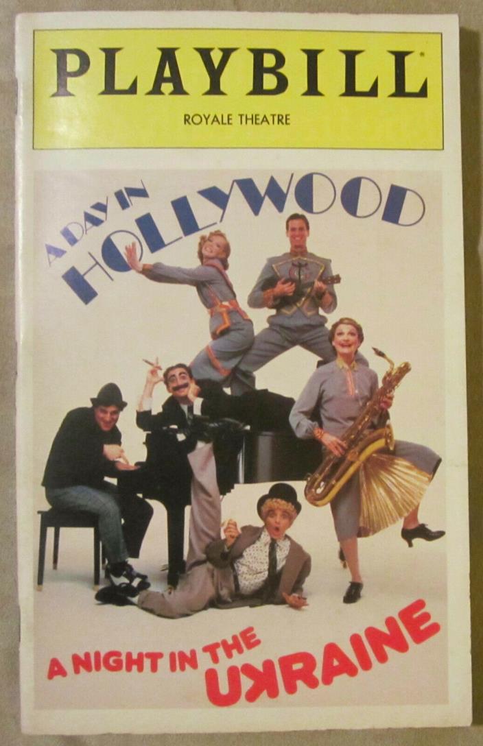 Playbill, Royale Theatre, Feb'81 