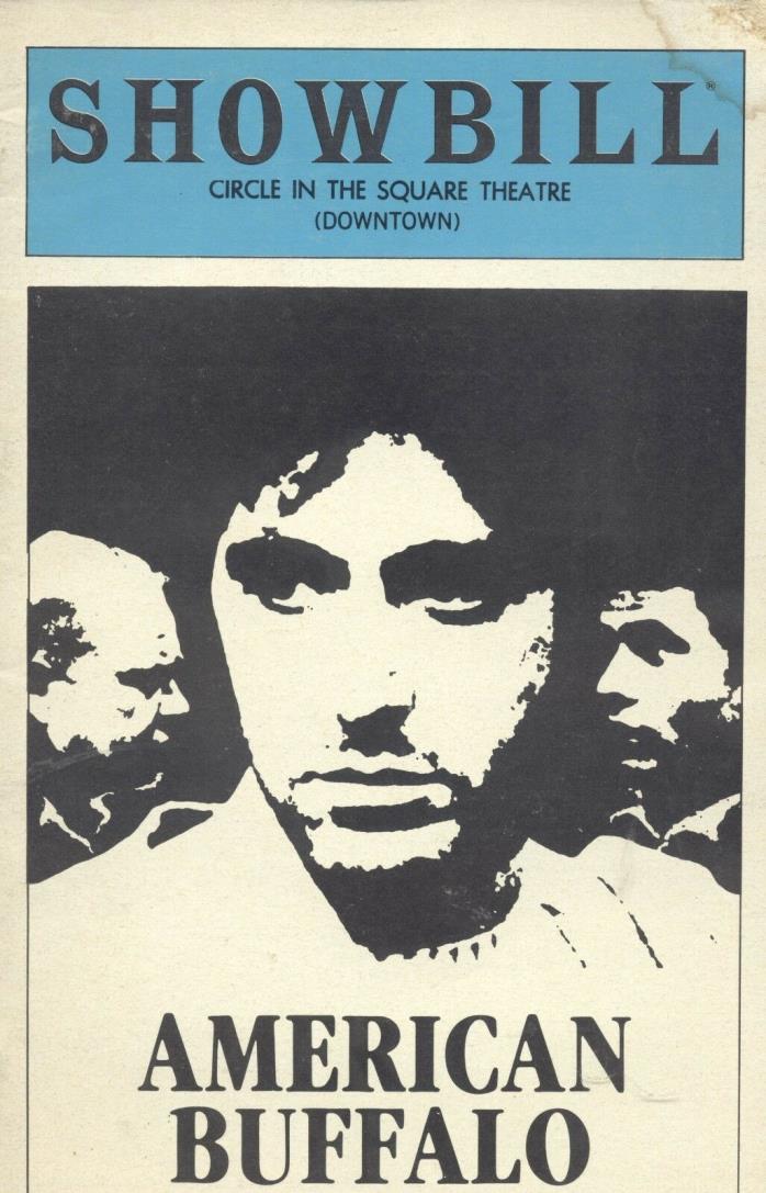 1981 AL PACINO in AMERICAN BUFFALO Clifton James, Thomas Waites ~ Off-Broadway