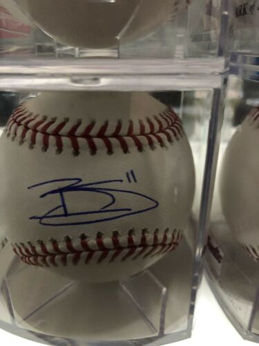Brett Gardner : New York Yankees : Signed MLB Baseball Autographed (COA)