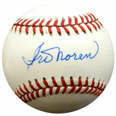 Irv Noren Autographed Signed AL Baseball Yankees, Cardinals Beckett #E48376