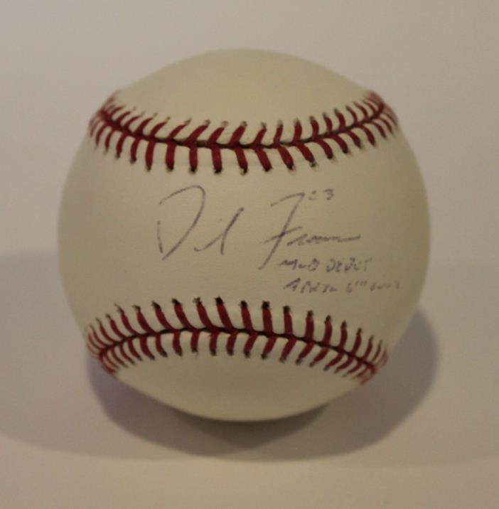David Freese signed autographed baseball! RARE! Guaranteed Authentic!