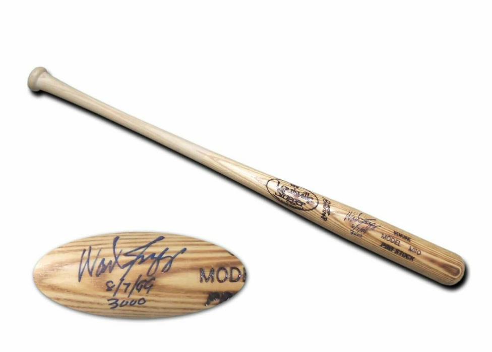 WADE BOGGS signed Louisville Slugger Baseball Bat w/COA