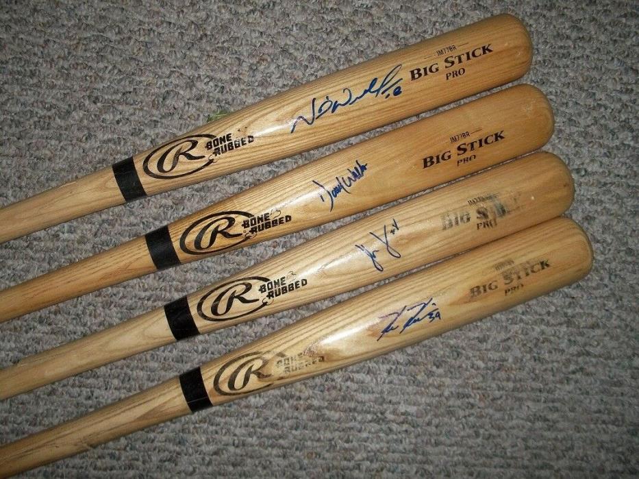 David Wells Autographed Bat - New York Yankees