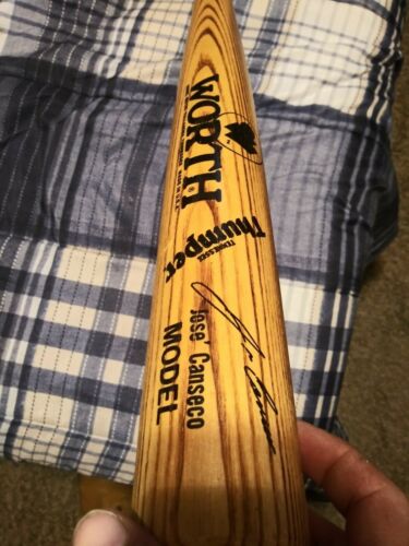 Signed Jose Canseco Bat