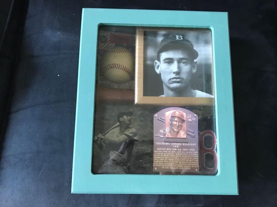 Ted Williams Shadow Box New