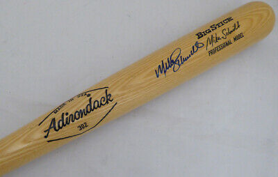 Mike Schmidt Autographed Signed Adirondack Bat Phillies Beckett E46393