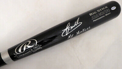 Jesus Montero Autographed Rawlings Bat Yankees 