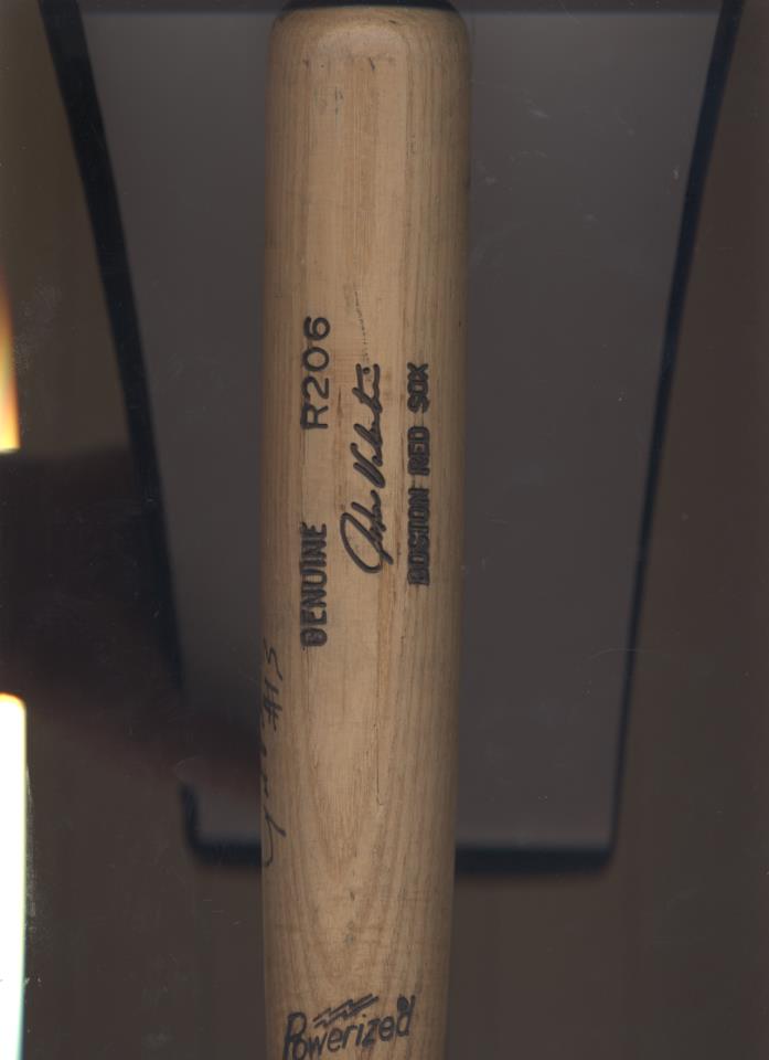 JOHN VALENTIN AUTOGRAPHED GAME USED  BAT BOSTON RED SOX SIGNED