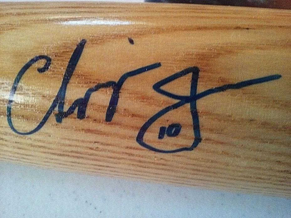 Chipper Jones, Atlanta Braves Autographed Baseball Bat Louisville Slugger C271