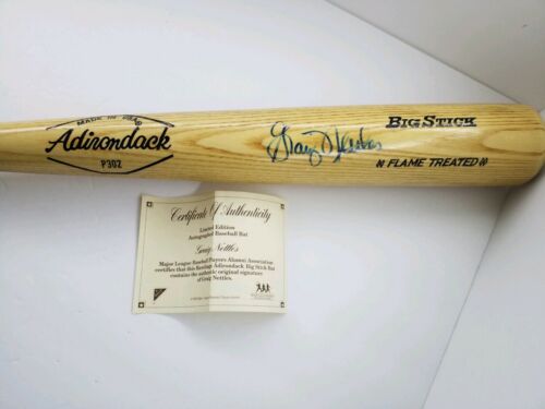 Graig Nettles Signed Adirondack Baseball Bat with COA