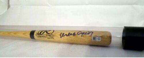 Orlando Cepeda SF Giants Autographed Signed Adirondack Mini Bat COA MLB