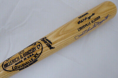 Phil Rizzuto Autographed Louisville Slugger Bat 