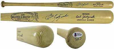 Red Sox Carl Yastrzemski Authentic Signed Louisville Slugger Bat BAS #G52243
