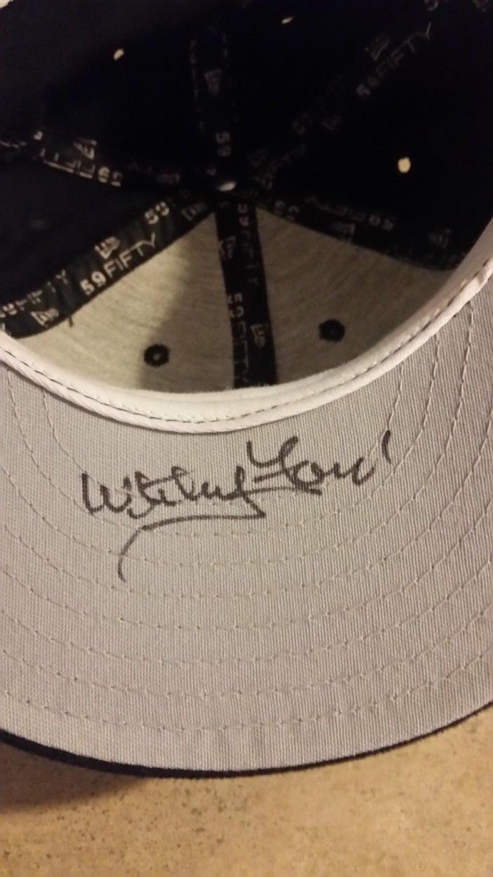 Whitey Ford Autographed New Era Authentic Baseball Cap With JSA Certificate Auth