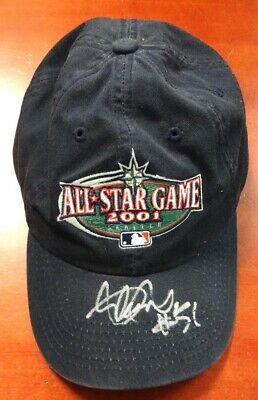 Ichiro Suzuki Autographed Signed 2001 All Star Game Blue Hat 