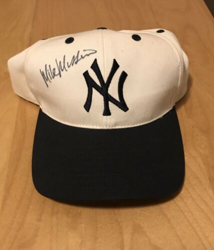 HOF Mike Mussina Autographed New York Yankees Hat