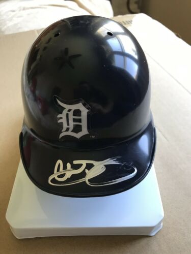 Christian Stewart SIGNED Detroit Tigers Baseball Mini Helmet- PSA/JSA GUARANTEE