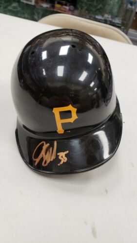 Pittsburgh Pirates Josh Bell Signed Autographed Riddell Mini Helmet NON COA