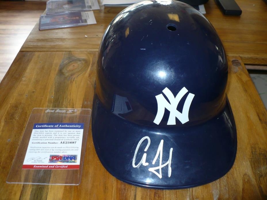 Aaron Judge Signed NY Yankees Baseball Helmet - PSA/DNA Authentication