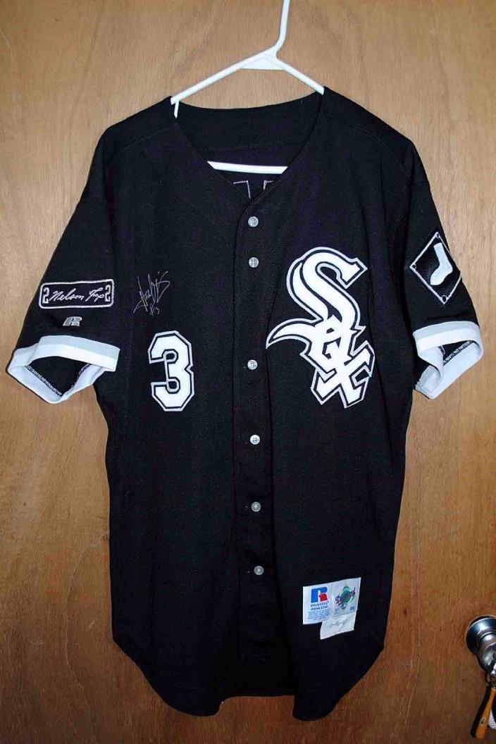 Harold Baines 1997 White Sox Game Used Uniform Signed Jersey+ Hat with Pants