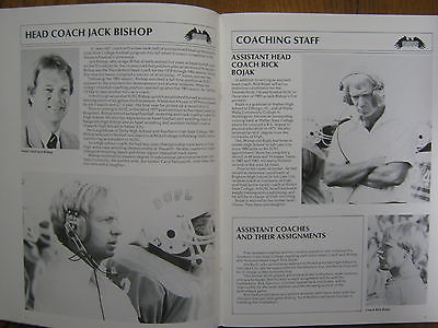 1986 Southern Utah State College Football Media Guide(JACK  BISHOP/KYLE  WILSON)