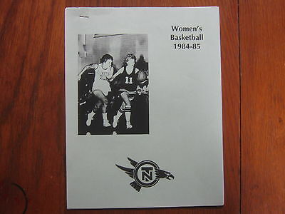 1984-85  NORTH  TEXAS  STATE Women's Basketball Media Guide (Coach  JUDY NELSON)