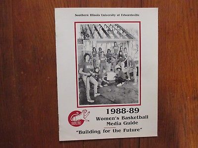 1988 Southern Illinois Women's Basketball Guide(15 Sign/WENDY HEDBERG/CAROL POLL