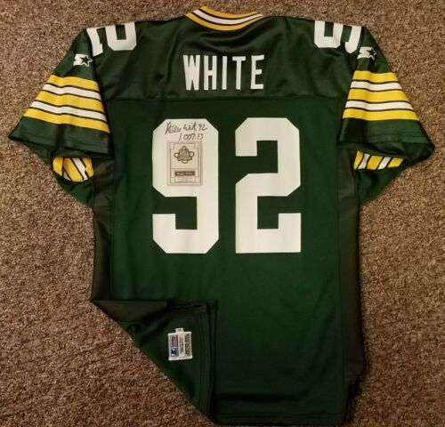 Reggie White Autographed PRO-LINE jersey~BALL FOUR COA~Packers Signed