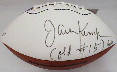 Jack Kemp Autographed Signed Football Buffalo Bills 
