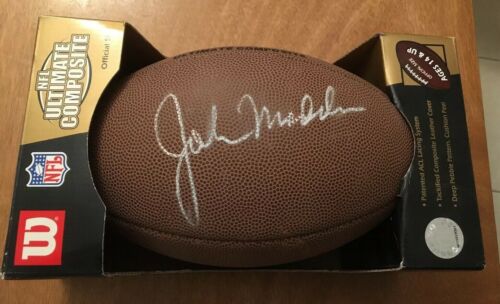 JOHN MADDEN AUTOGRAPHED NFL WILSON FOOTBALL Signed Auto HOF Box Oakland Raiders