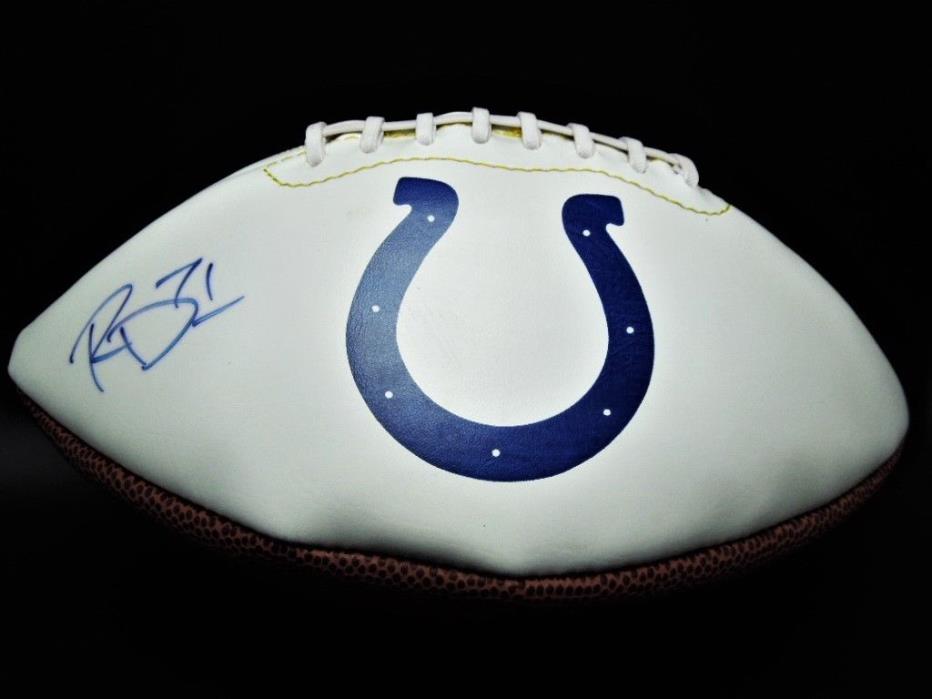 Authentic Signed Ryan Diem Footbal Indiannapolis Colts 2007 Autographed
