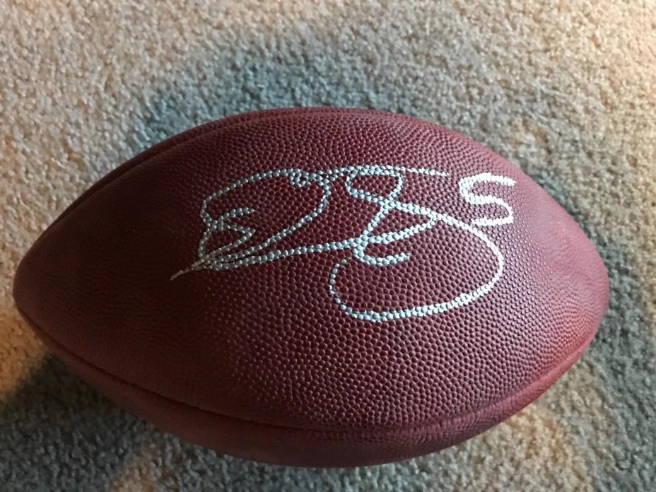 DONOVAN MCNABB  Autographed/Signed NFL Wilson 