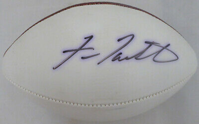 Fran Tarkenton Autographed Signed Mini Football Minnesota Vikings Beckett F98623