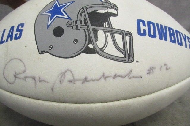 Roger Staubach Autographed Signed Cowboys Football