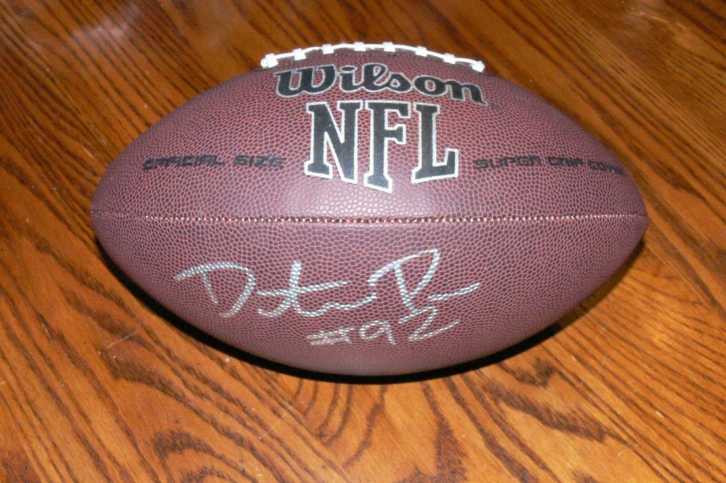 DONTARI POE SIGNED AUTOGRAPHED FULL SIZE NFL WILSON FOOTBALL