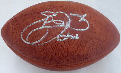 Emmitt Smith Autographed Wilson NFL Leather Football Cowboys Beckett F98242