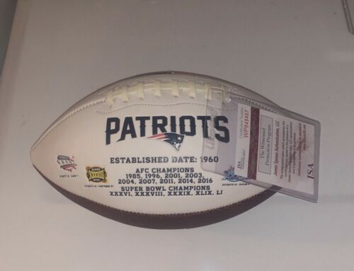 Gronkowski Autographed Football