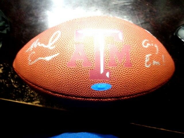 Mike Evans Signed Auto Inscribed 